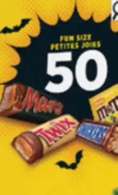Familiprix Mars Fun Size 50 assorted candies offer