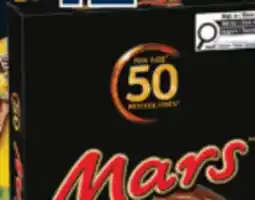 Familiprix MARS, Candies or Assorted candies, 50 fun size offer