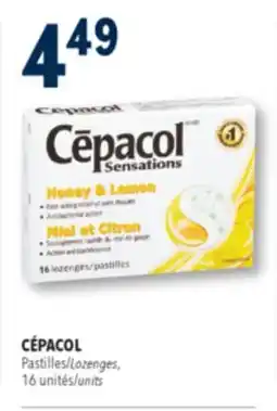 Familiprix Cépacol Sensations honey & lemon lozenges 16un offer