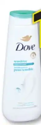 Familiprix Dove hypoallergenic body wash sensitive skin offer
