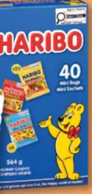 Familiprix HARIBO, Confiserie gélifiée, 40 mini sachets offer