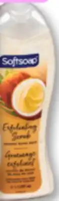 Familiprix Softsoap coconut butter scrub exfoliating body wash offer