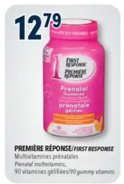 Familiprix FIRST RESPONSE Prenatal multivitamins 90gummy vitamins offer