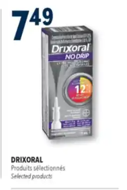 Familiprix Drixoral No Drip extra moisturizing nasal decongestant pump mist offer