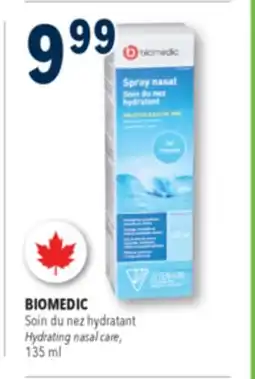 Familiprix BIOMEDIC Hydrating nasal care offer