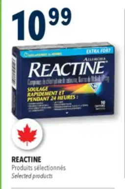 Familiprix Reactine extra strength allergy tablets offer