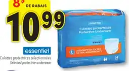 Familiprix Essentiel extra absorbency protective underwear L 14un offer