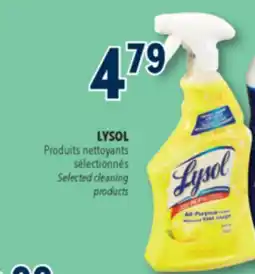 Familiprix LYSOL Selected cleaning products offer