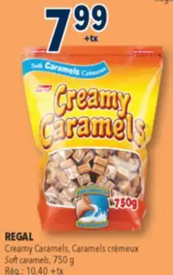 Familiprix REGAL, Creamy Caramels, Soft caramels offer