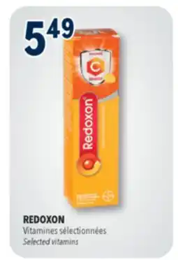 Familiprix Redoxon Vitamin C orange flavored effervescent tablets 15un offer
