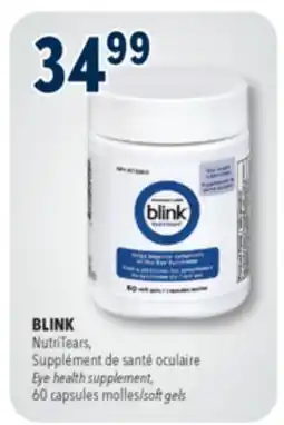 Familiprix Blink NutriTears eye health supplement 60un offer