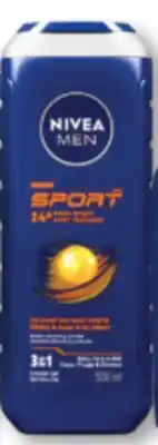Familiprix Nivea Men Sport shower gel offer