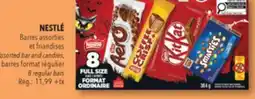 Familiprix NESTLÉ, Assorted bar and candies, 8 regular bars offer