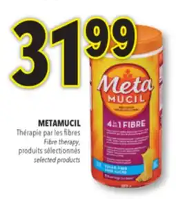 Familiprix Metamucil Metamucil 4 in 1 fiber sugar-free powder offer