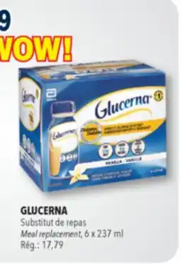 Familiprix Glucerna diabetics meal replacement Vanilla offer