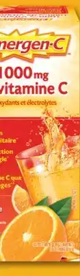 Familiprix Emergen-C super orange vitamin & mineral supplement packets 30un offer