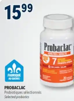 Familiprix PROBACLAC Selected probiotics offer