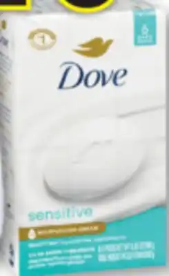 Familiprix Dove Sensitive skin soap bar offer