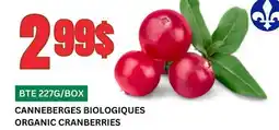 Marches Tau CANNEBERGES BIOLOGIQUES offer