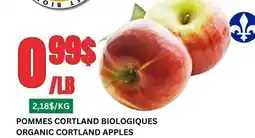 Marches Tau POMMES CORTLAND BIOLOGIQUES offer