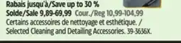 Canadian Tire Selected Cleaning and Detailing Accessories offer