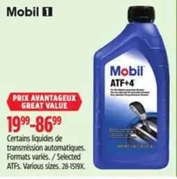 Canadian Tire Selected ATFs offer