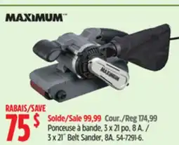 Canadian Tire 3 x 21˝ Belt Sander, 8A offer