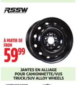 Canadian Tire SUV ALLOY WHEELS AJUSTEMENT DIRECT offer