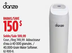 Canadian Tire 40,000-Grain Water Softener offer