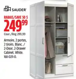 Canadian Tire SAUDER 2-Door, 2-Drawer Cabinet offer