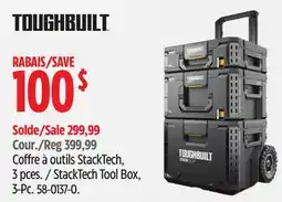 Canadian Tire StackTech Tool Box, 3-Pc offer