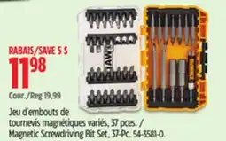Canadian Tire Magnetic Screwdriver Bit Set offer