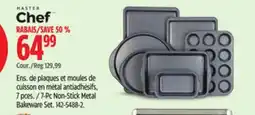 Canadian Tire 7-Pc Non-Stick Metal Bakeware Set offer