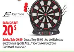 Canadian Tire EastPiont Sports Axis Electronic Dartboard offer