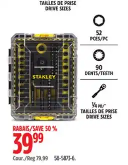 Canadian Tire STANLEY offer