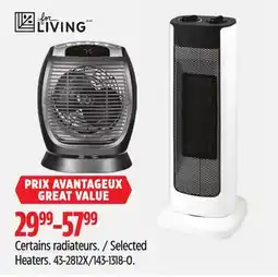 Canadian Tire Selected For Living Heaters offer