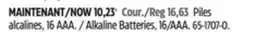 Canadian Tire Alkaline Batteries, 16/AAA offer