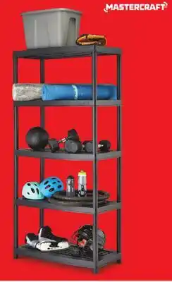 Canadian Tire 5-Shelf Resin Rack offer