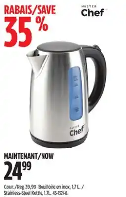 Canadian Tire Stainless-Steel Kettle offer