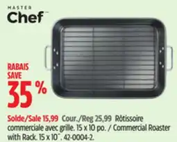 Canadian Tire Commercial Roaster with Rack offer