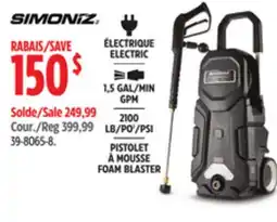 Canadian Tire SIMONIZ FOAM BLASTER offer
