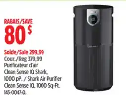 Canadian Tire Shark Air Purifier Clean Sense IQ, 1000 Sq-Ft offer