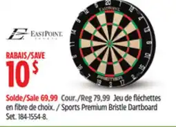 Canadian Tire Sports Premium Bristle Dartboard Set offer