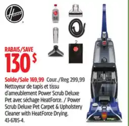 Canadian Tire Power Scrub Deluxe Pet Carpet & Upholstery Cleaner with HeatForce Drying offer