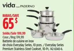 Canadian Tire Everyday Series Premium Stainless-Steel Cookset offer