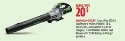 Canadian Tire 56V POWER- 615CFM Leaf Blower with 2.5Ah Battery & Charger offer