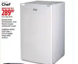 Canadian Tire 3.0 Cu-Ft Upright Freezer, White offer