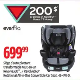 Canadian Tire Revolve360 Rotational All-in-One Convertible Car Seat offer