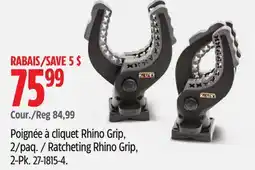 Canadian Tire Ratcheting Rhino Grip, 2-Pk offer