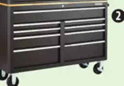 Canadian Tire MAXIMUM 56˝ 9-Drawer Cabinet with Built-In Power Bar with USB offer